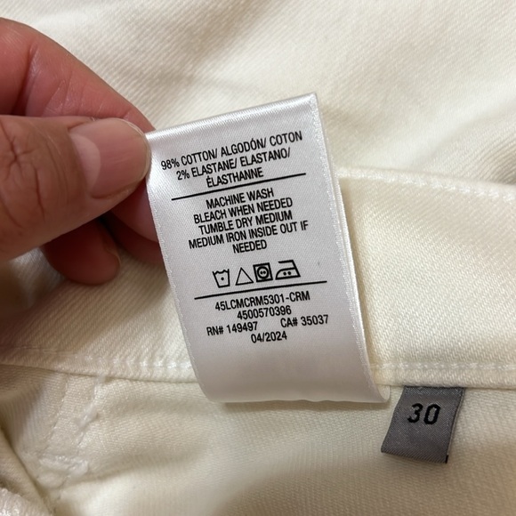 Joe’s wide leg ankle cream women’s high waist jeans - Picture 10 of 11